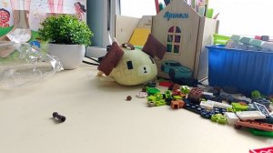 собираю lego набор по minecraft