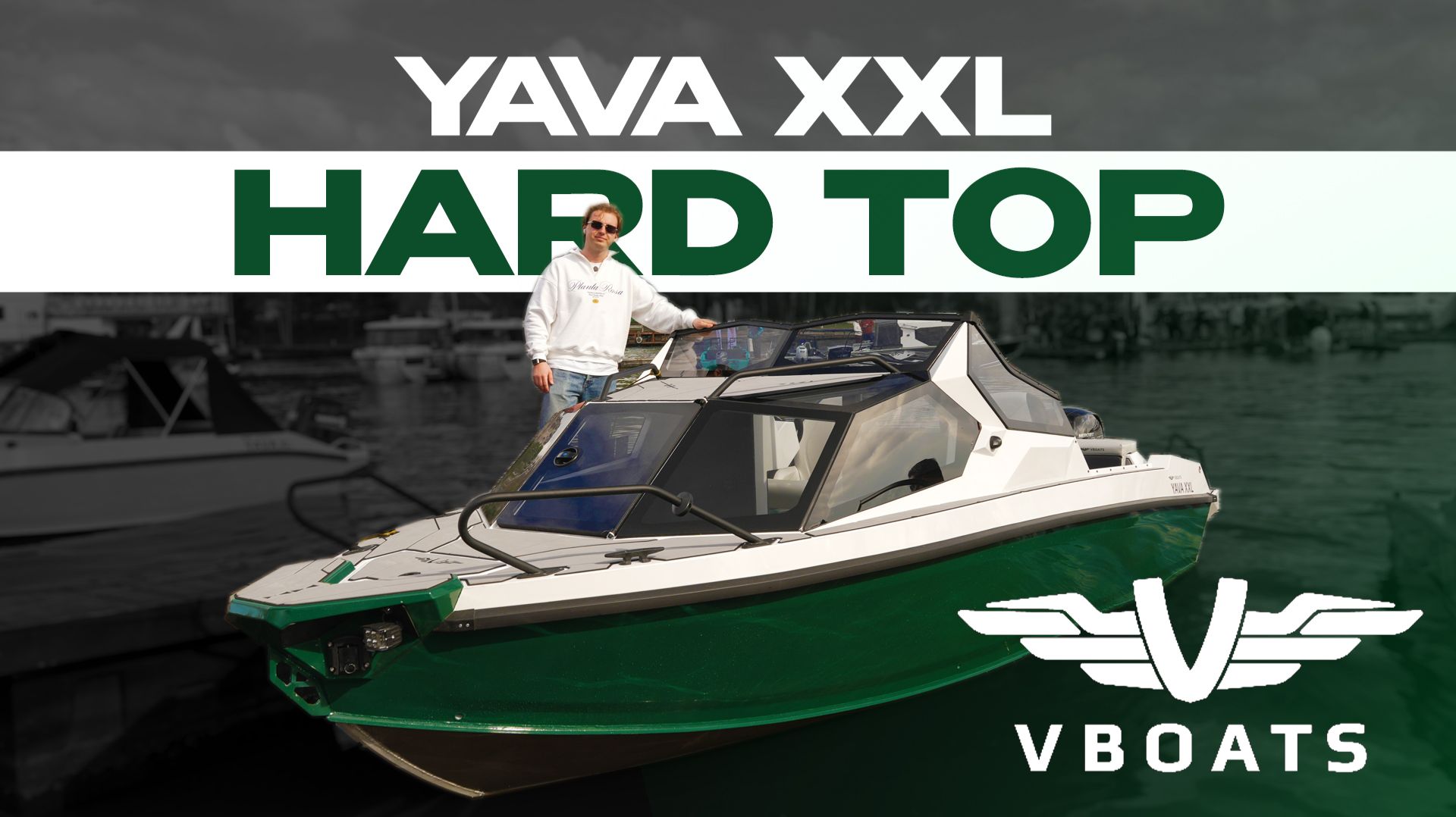 ПОЛУРУБКА у V-BOATS! ОБЗОР НА ВОДЕ YAVA XXL HARD TOP! ОЧЕНЬ УДИВИЛА ! НОВЫЙ КЛАСС ЛОДКИ !