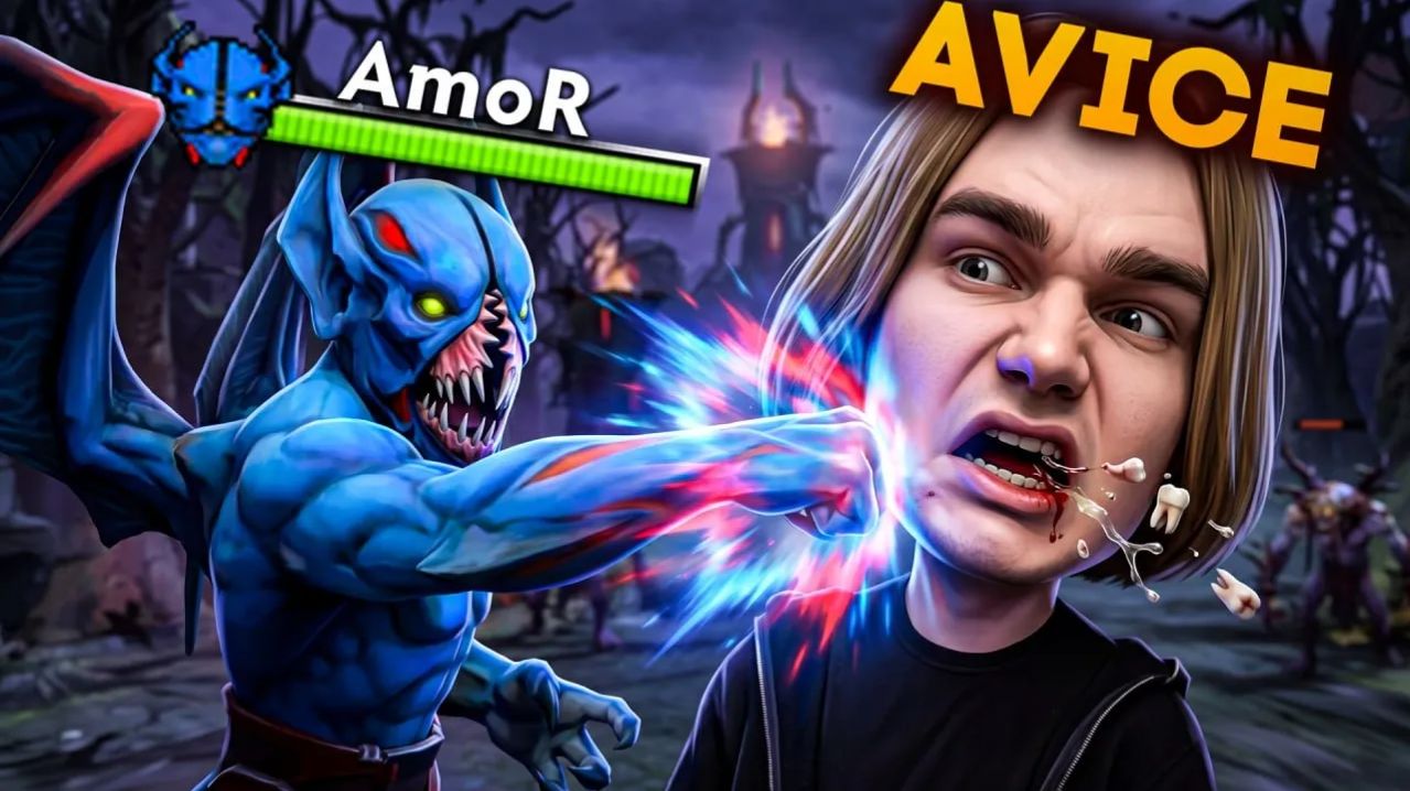 AmoR.mp4: ИГРА ПРОТИВ АВИЧИ НА СТРИМЕРСКОМ ТУРНИРЕ