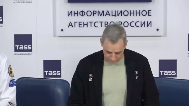 Стратосферный прыжок на Северный полюс и церемония спецгашения почтового выпуска в ИТАР-ТАСС