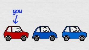 Главная причина пробок на дорогах!