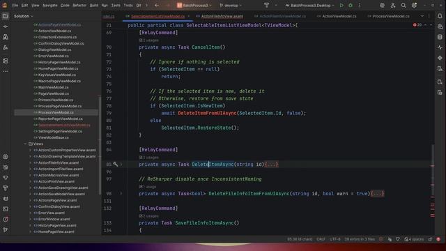 52. Avalonia UI Real World (Generic Refactoring)
