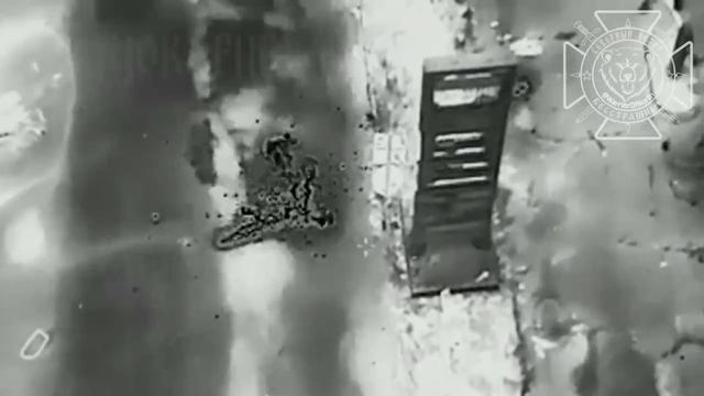 Сброс с коптера на всушного дрона-ждуна в районе Нехотеевки Харьковской области…