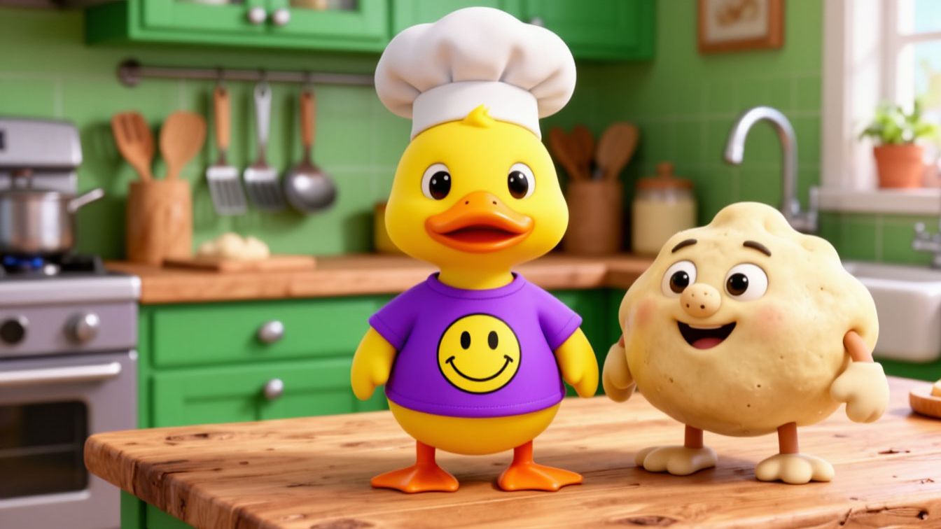 🌈КРЯ РАССКАЖЕТ, ПОЧЕМУ ТЕСТО ПОДНИМАЕТСЯ ПРИ ВЫПЕЧКЕ | Обучающие мультфильмы