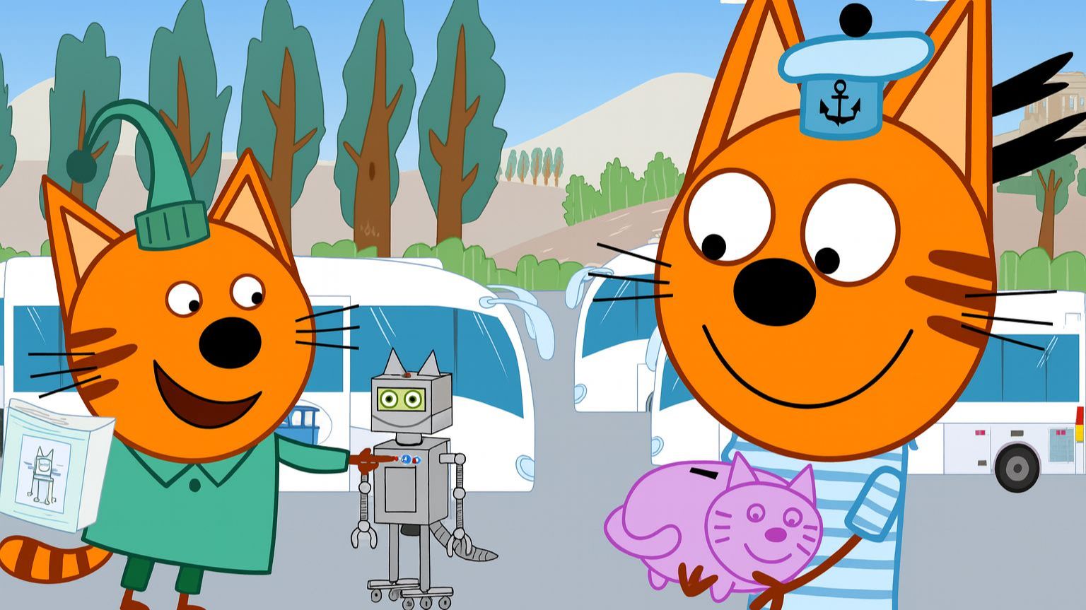 Три кота Мультик | Мультфильм три кота смотреть | Сборник серий три кота.