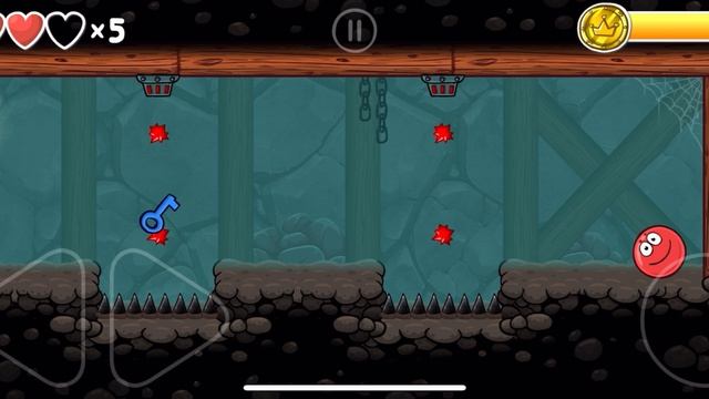 Типичный я, когда играю в Red Ball 4 😁. Уровень 70-75