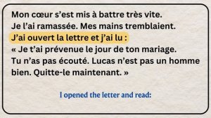 Unexpected Letter 💌 Learn French with Simple Story (A1–A2)  French for Beginners  Frenchy Tales