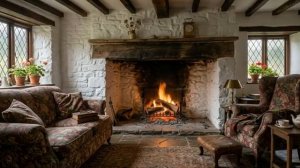 Загляните в этот очаровательный английский Коттедж, Совершите экскурсию по дому