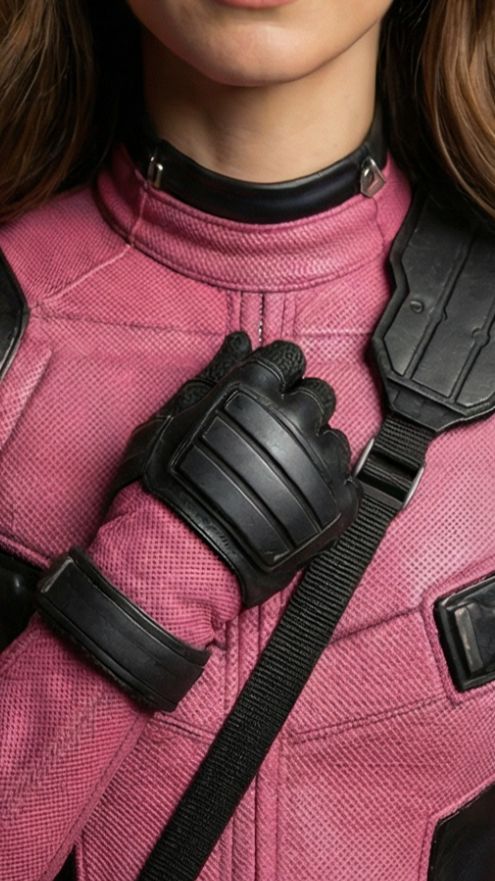 Фотосессия в стиле Deadpool в розовом v9