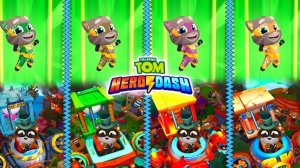 Говорящий Том бег за золотом, гонка на время, герои. Сборник. новая серия.Бегите, прыгайте и мчитесь