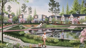 Коттеджный городок скетч 🏡