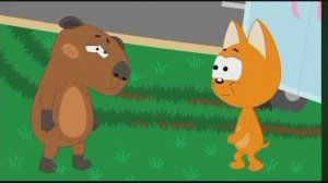 Котёнок Котэ и Капибара. Мультик.