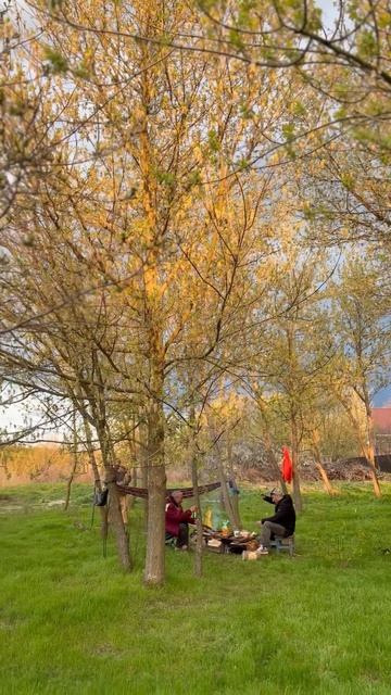 Весной в деревне