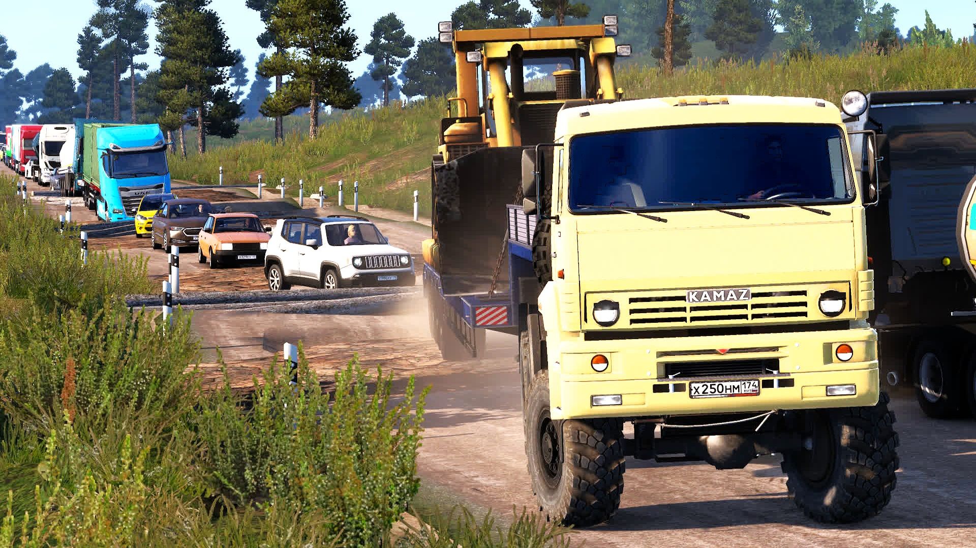 634 / ETS2 1.53 / Суровая Россия Забайкалье 
