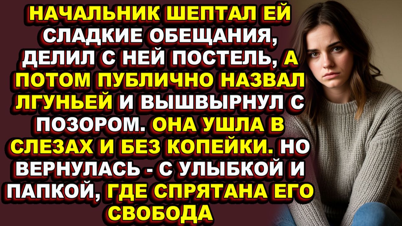 Истории из жизни|Её уволили с позором, когда она пришла сказать, что ждёт от него ребёнка|Аудио расс