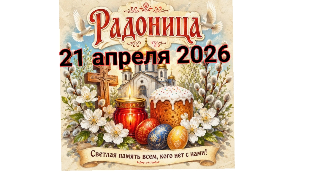 21 апреля 2026. Радоница.