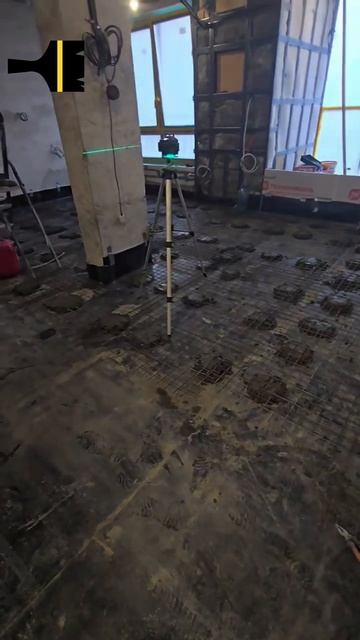 До/После: гидро-звукоизоляция и стяжка пола 😵💫