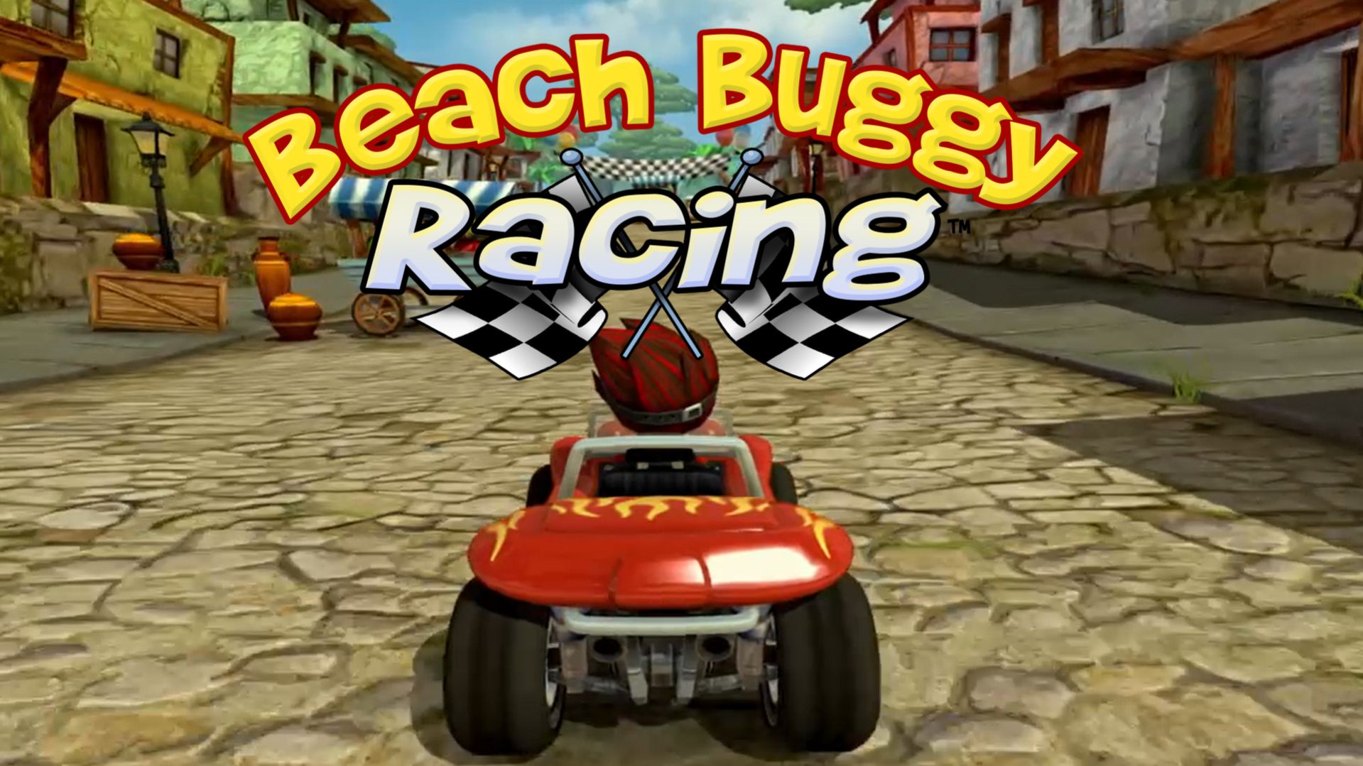 Игра Beach Buggy Racing PS4. Детские гонки на машинках