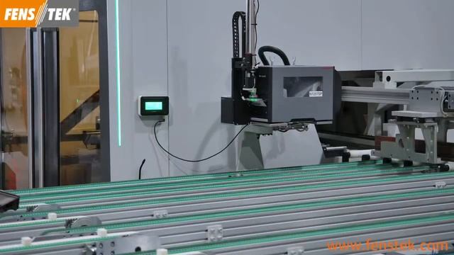 Обрабатывающий центр для резки и фрезерования ПВХ FENSTEK #производство #станок #cncmill #fenstek