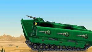 Repair team for Red Fire Truck and the demonic advancement by Drill Vehicle Cartoons about tanks