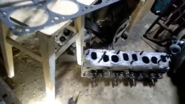 ГБЦ ЗМЗ 417 402 прокладки