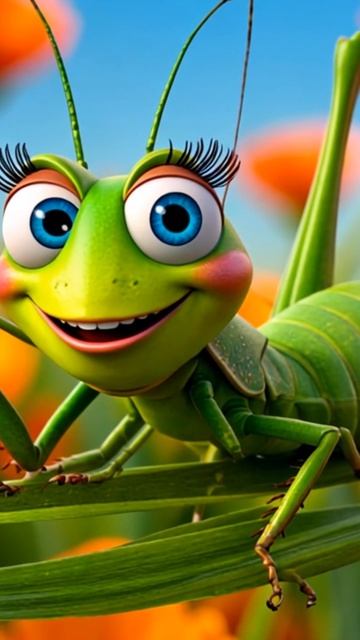 В ТРАВЕ СИДЕЛ КУЗНЕЧИК + Весёлый Мультик и Песенки для Детей, СМОТРИ НА КАНАЛЕ ДРУЖНО ВЕСЕЛО РАСТЁМ