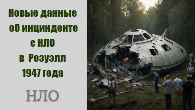 Новые данные  об инцинденте с НЛО в  Розуэлл 1947 года