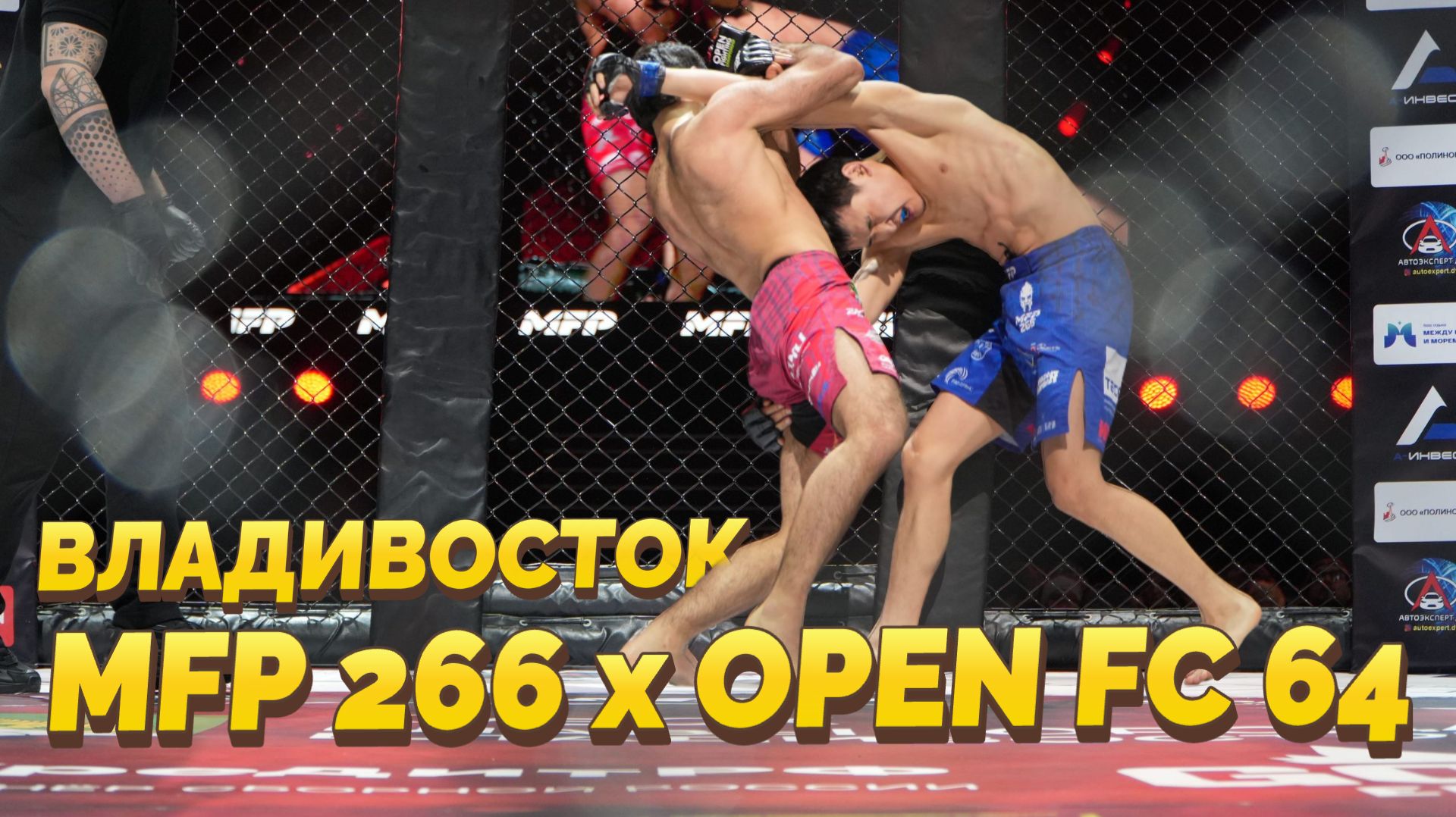 Кубок главы города по современному панкратиону MFP 266 x Open FC 64