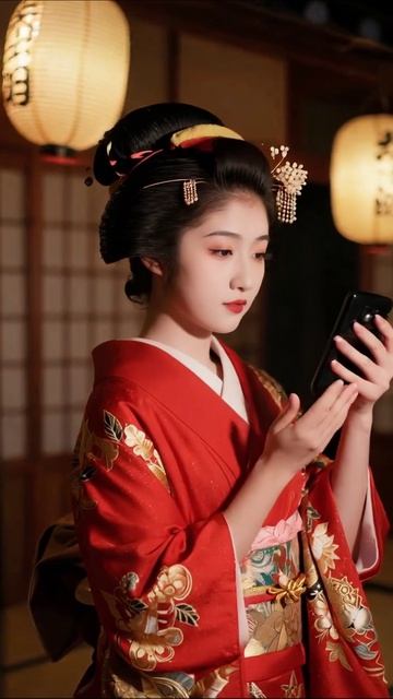 Искусство традиционного японского кимоно #япония #культура #красота