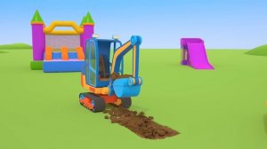 🍿 Машины Помощники устанавливают свет! 🚙💡 Мультики для малышей про машинки