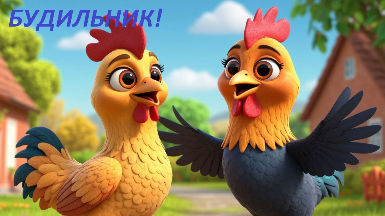 ⏰Петушок-будильник