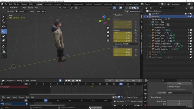 14. Creating The Soft Stop From Run Transitions
