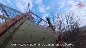 Боевая работа расчёта ЗРК «Бук-М3» ГрВ «Центр»