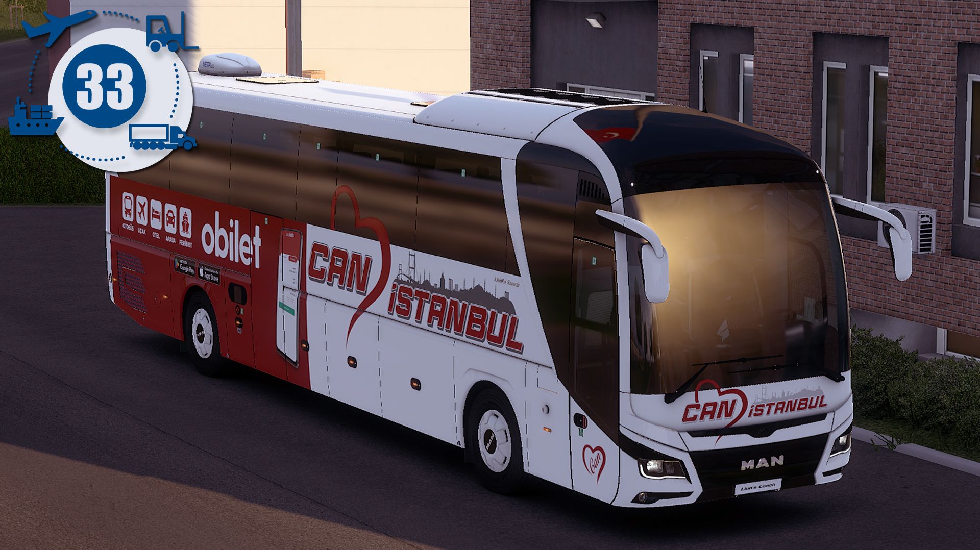 BUS SERIES VI - Euro Truck Simulator 2 [-33-]