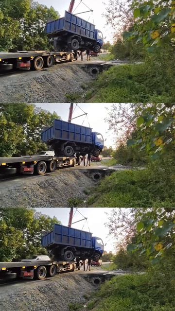 ЖЕСТЬ! Грузовик в кювете – КМУ творит чудеса