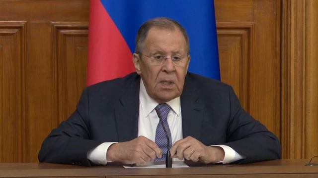 Совместная пресс-конференция С.Лаврова и Т.Аль-Баура, Москва, 21 апреля 2026 года