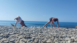 Йога в отеле "Лазурное море" в Сочи
