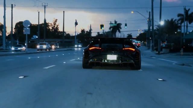 Inna - Ayo Technology (Omar Duo Remix) / Lamborghini Aventador SV Night Run