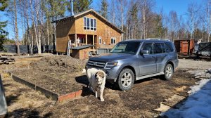 Жизнь за городом на болоте/купили летнюю резину/вывезли мусор.