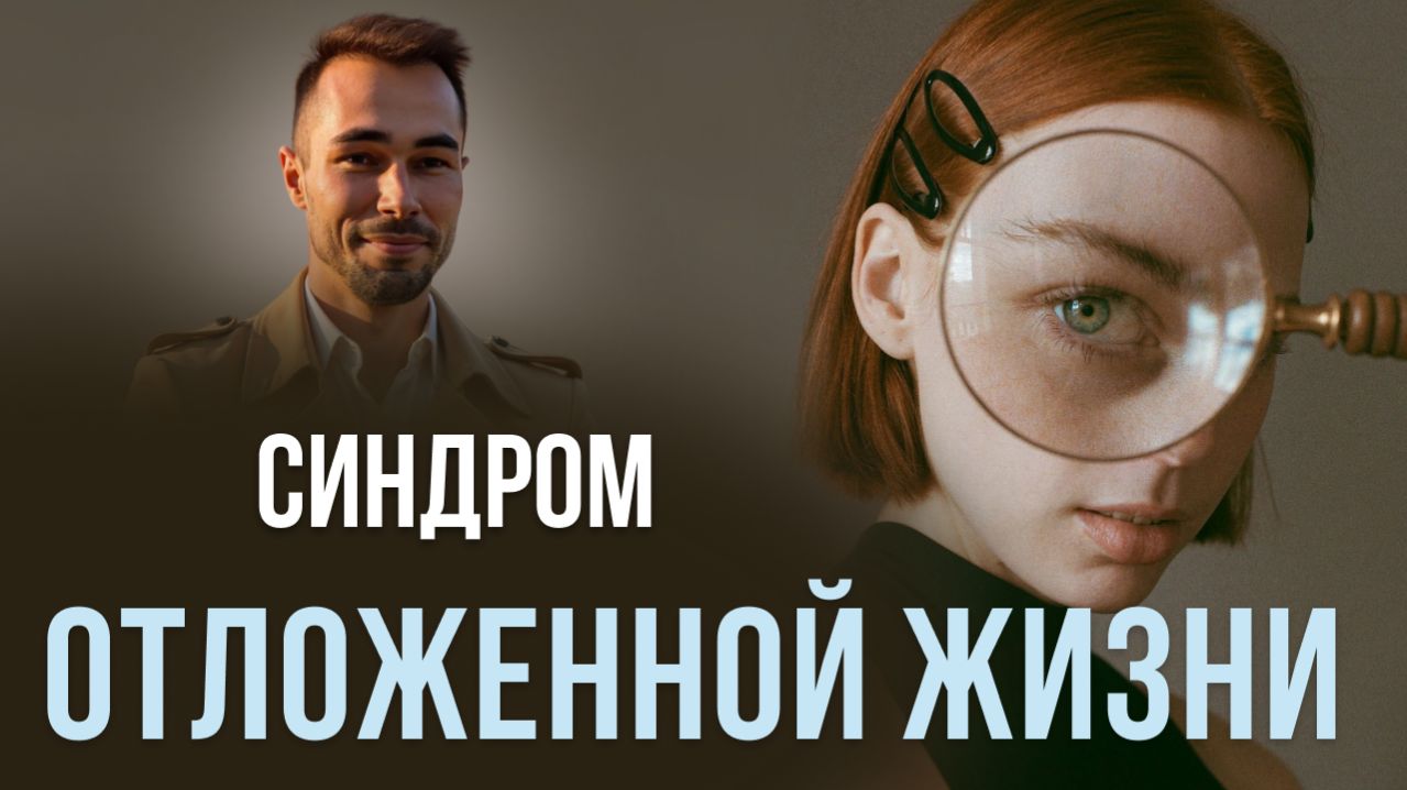 Как перестать искать и начать жить | Синдром отложенной жизни