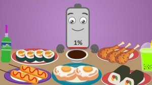 АНИМАЦИЯ ЗАРЯДКИ АККУМУЛЯТОРА! Asmr Корейская кухня / МУКБАНГ