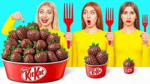 Большая, Средняя или Маленькая Тарелка Челлендж # Эпичная Битва с Едой от Candy DO