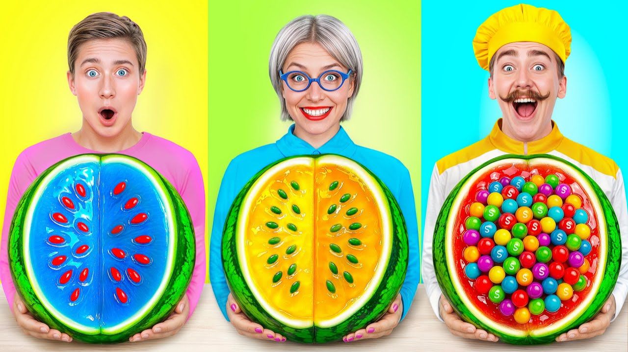 Кулинарный Челлендж Я против Бабушки  Потрясающая Кулинарная Битва