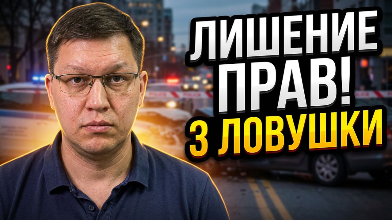 Как потерять права при ДТП? 3 главные ловушки!