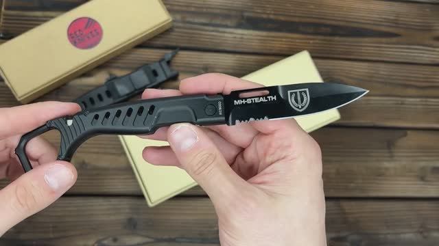 Реплика Extrema Ratio MH-Stealth Black - рук алюминий - обзор!