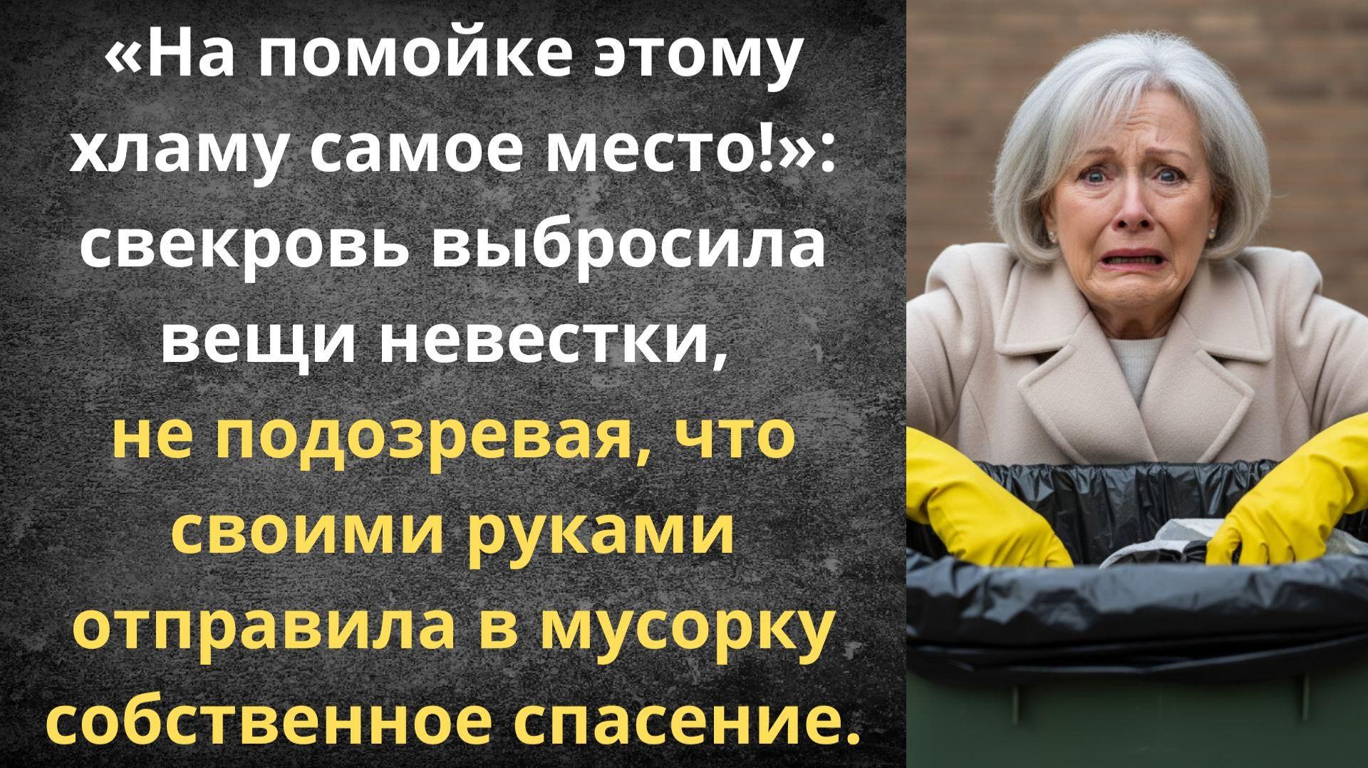 Свекровь выбросила вещи и жёстко поплатилась | Истории из жизни