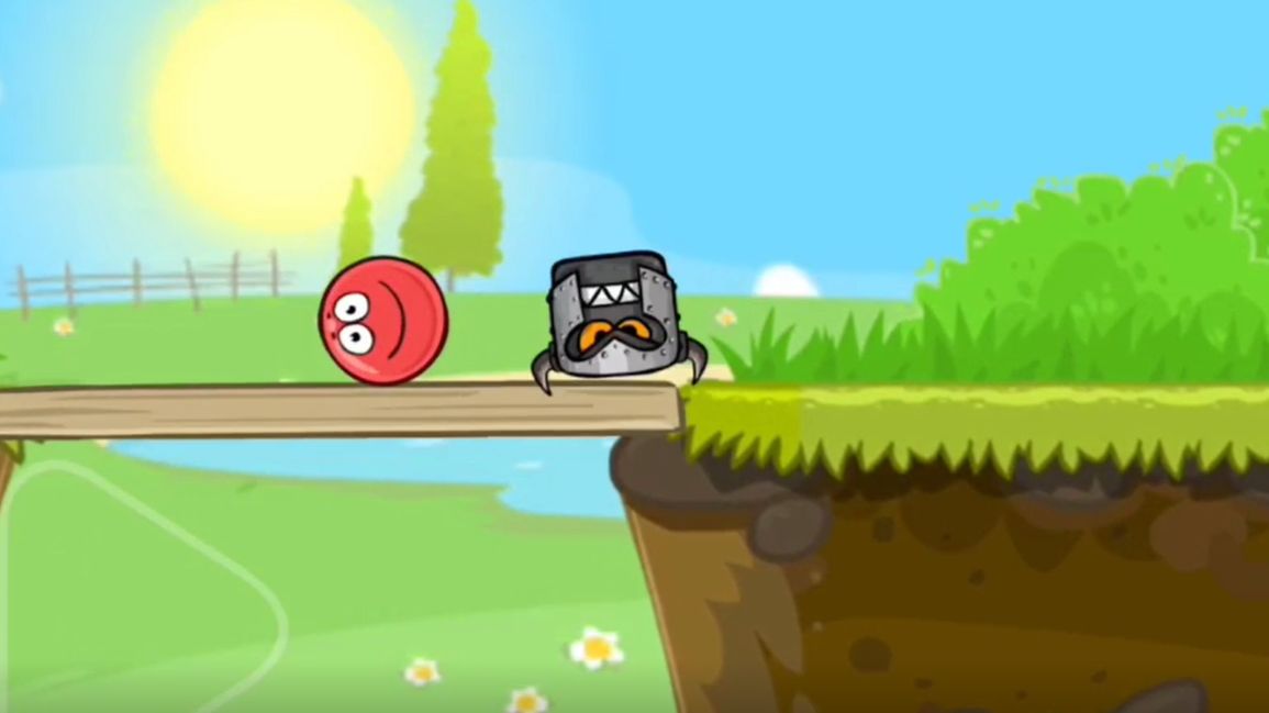 Красный шар .