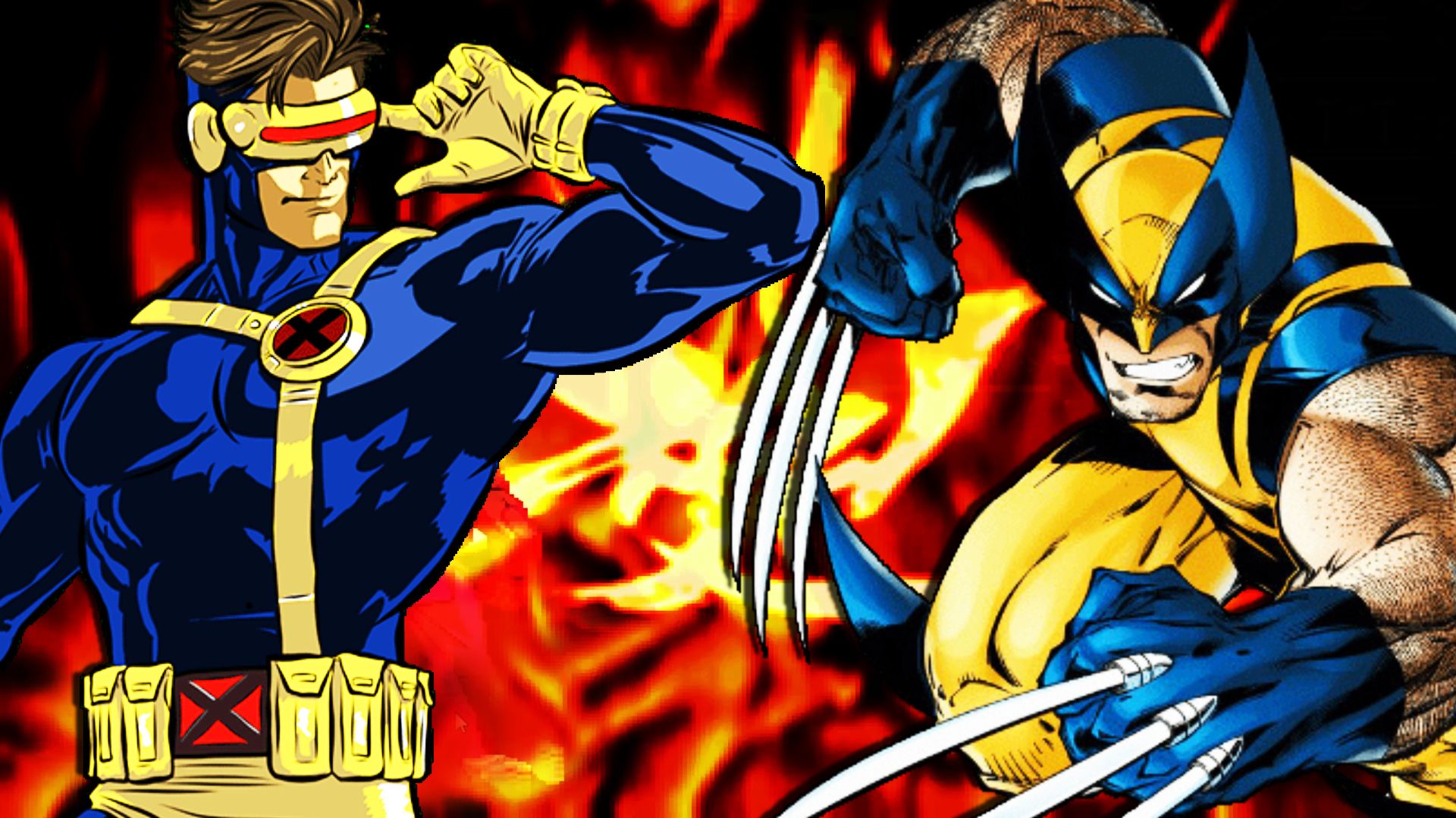 M.U.G.E.N. Wolverine VS Cyclops
