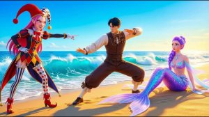 Цирковой резервуар для воды! 💧 Эпический побег Джину и Русалочки Руми ｜ KPOP Охотники на демонов