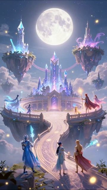 Путешествие в магический мир: волшебное королевство #приключения #аниме #фантазия
